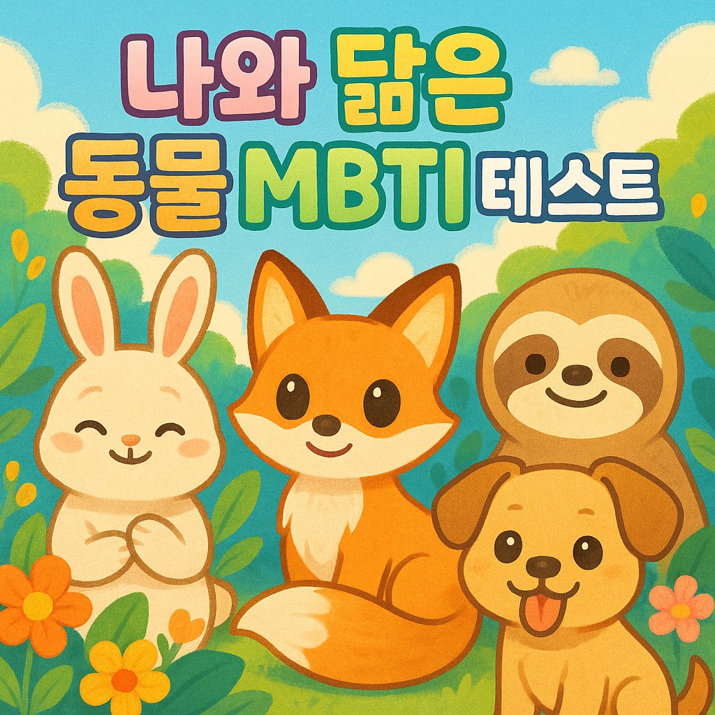 나와 닮은 동물 MBTI 테스트