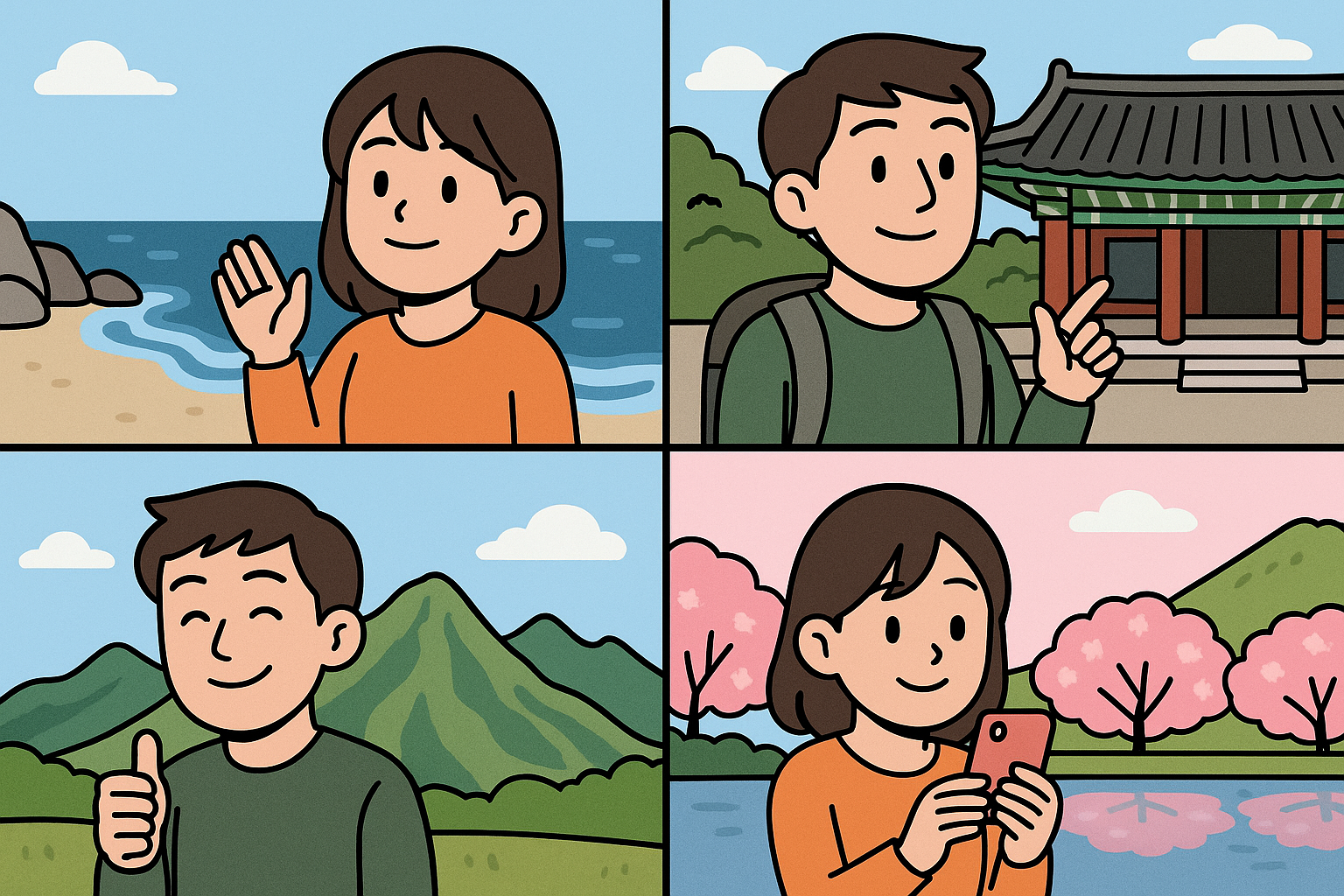 나와 맞는 국내 여행지 테스트